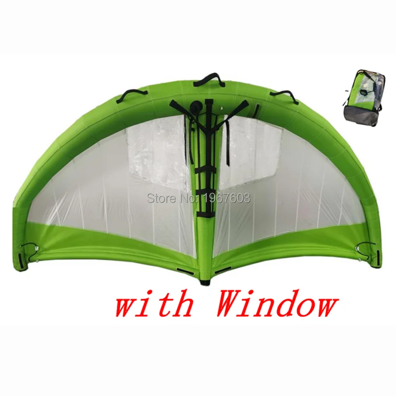 Foldable Windsurfing Inflatable Kite Kiteboarding Wing For Water/Land