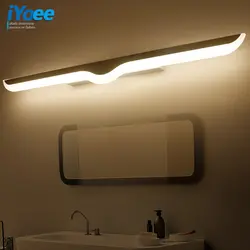 Современный светодиодный подсветка косметического зеркала 0,4 м ~ 1,2 м настенный светильник ванная комната спальня стенка изголовья бра