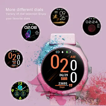

V18 Color Screen Smartwatch Touch Screen Fitness Sport Waterproof Smart Watch