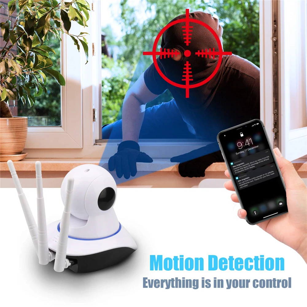  HD 1080P WiFi IP Camera Indoor Home Security cctv Camera ONVIF P2P I R Cut Security Camera Baby Mon - 4.00032E+12