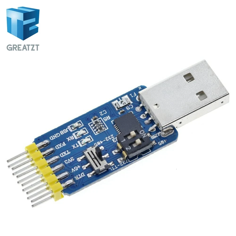 CP2102 USB 2,0 UART ttl 5PIN Соединительный модуль последовательный преобразователь STC Замена FT232 CH340 PL2303 CP2102 MICRO USB для aduino