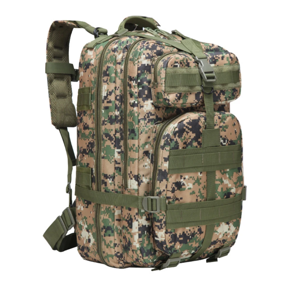 40л вместительный мужской армейский военный тактический большой рюкзак Водонепроницаемый Открытый спортивный походный Кемпинг Охота 3D рюкзак сумки для мужчин
