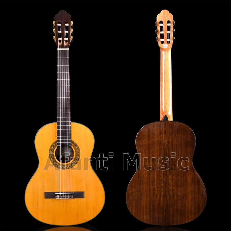 39 дюймовая Классическая гитара Afanti Music в виде ели и орехового ореха (ACL 1602)|f guitar|guitar