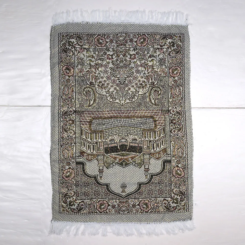Muslim Prayer Rugs Velvet Thick Classic Islam Mat Turkish Carpet Salat Islamic