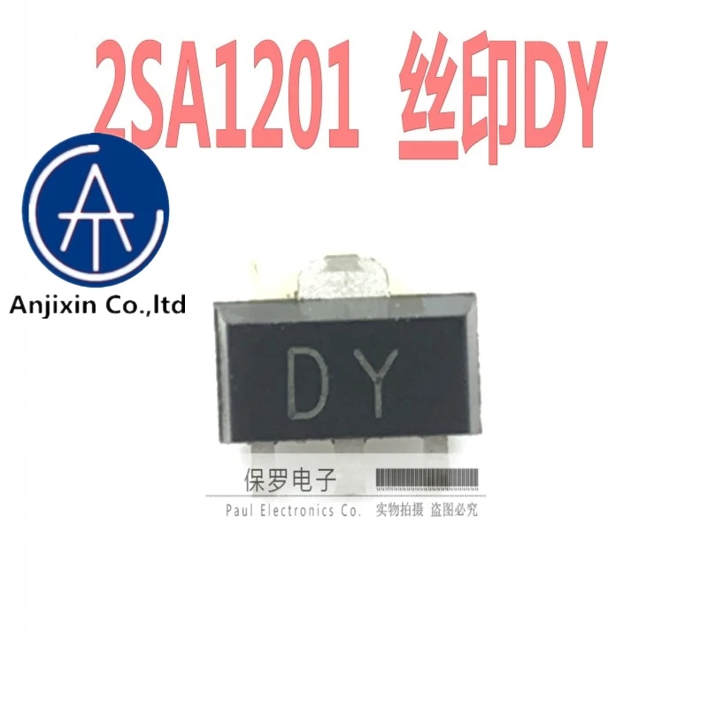 

10pcs 100% orginal new transistor 2SA1201 silk screen DY SOT-89 PNP 120V/0.8A real stock