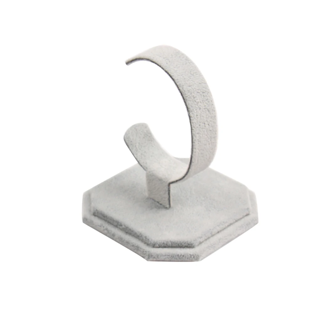 1pcs C Shape Watch Holder Bracelet Jewelry Showcase Display Watch Stand Bangle Organizer Display for Home Shop Organization Show