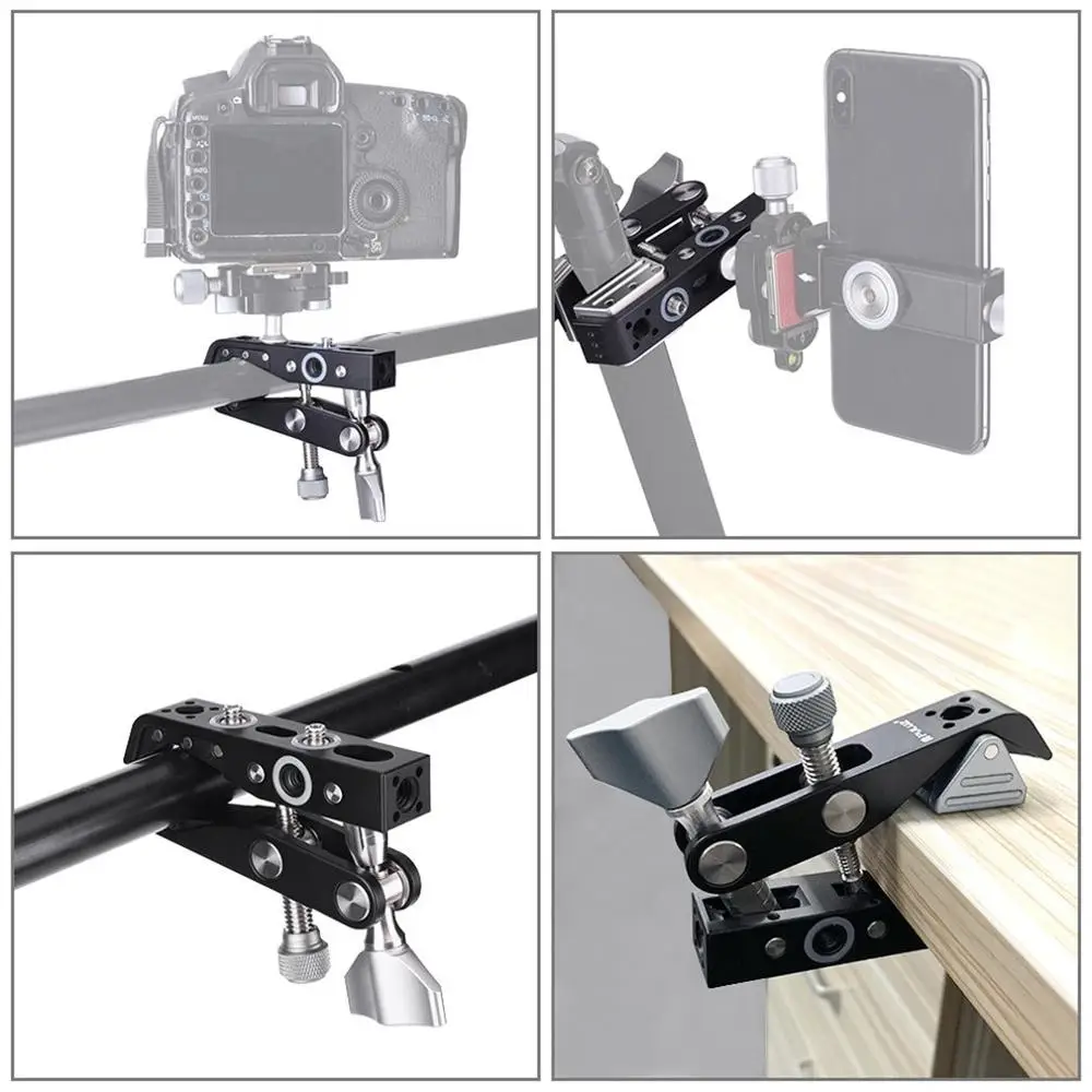 Алюминиевый Монтаж Armatuur Super Armatuur Magnetische monage Beugel monage Stevig аксессуары для камеры