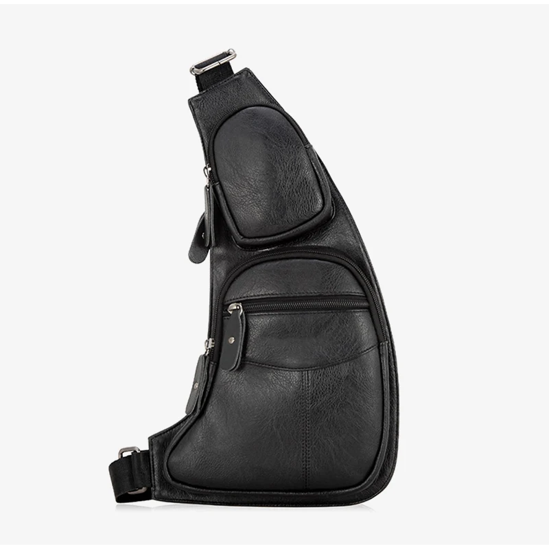 Men's Small Messenger Bag Famous Brand Vintage Crossbody Bags For Men PU Leather Black Handbag Male Sling Clutch Free Shipping