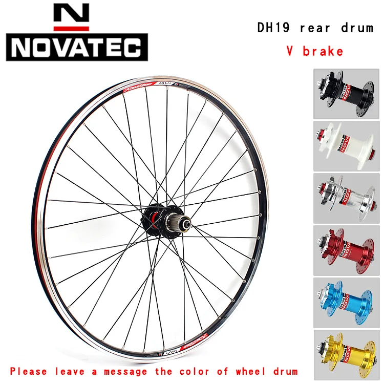 Novatec アルミニウムホイールセット Novatec-自転車ホイールセット,アルミニウム合金,4つの