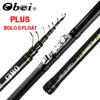 Obei INTENSA Telescopic Portable Bolo Fishing Rod 3.8 4.5 5.2m Travel Ultra Light Spinning Casting Float Fishing 10-40G Pole Rod