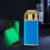 Brand New Blue Flame Metal Crocodile Inflatable Lighter Creative Windproof Double Fire Butane Jet Turbo Lighters Fun Gift 14