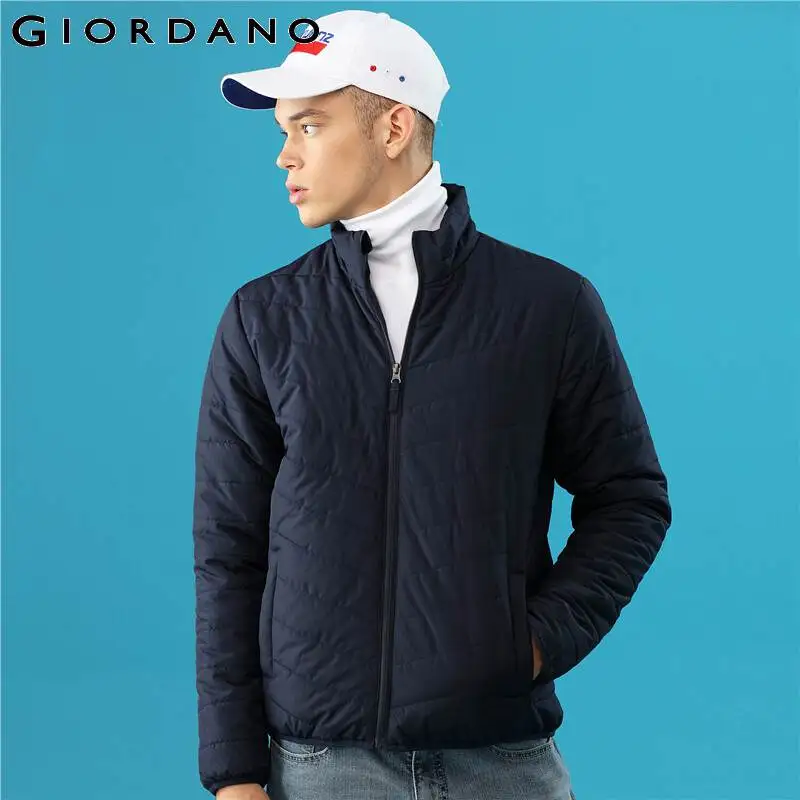 Giordano мужская осенняя куртка с длинными рукавами и застежкой на молнии, данная модель имеет несколько цветовых решений