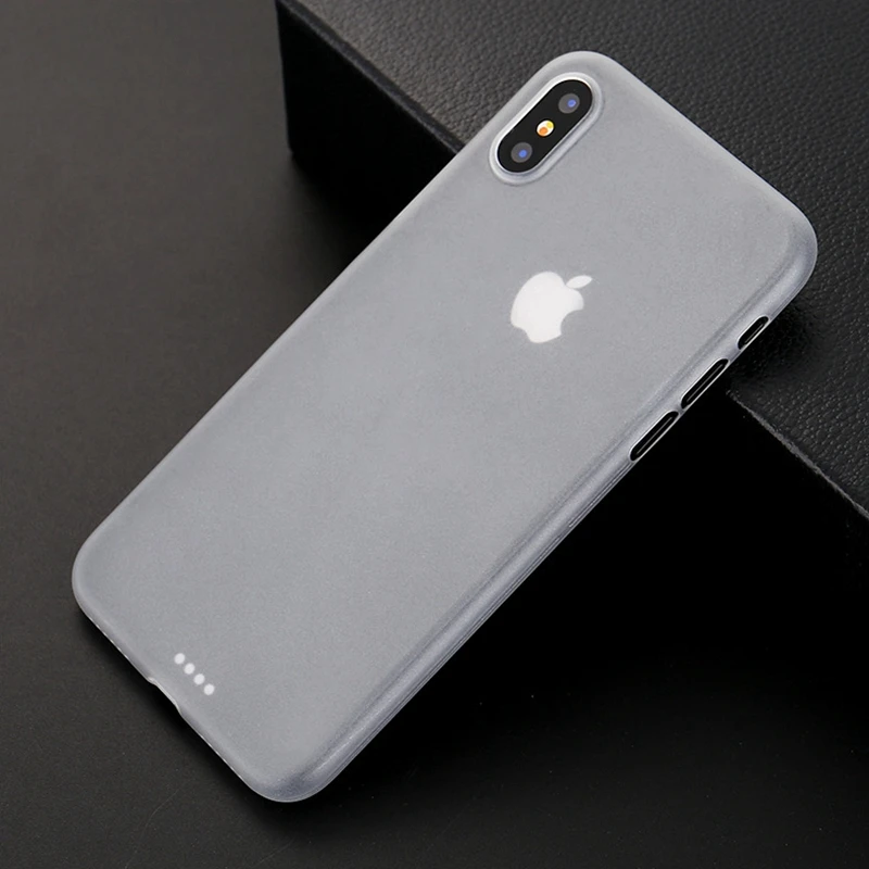 100pcs Fashion Colorful Matte Transparent Phone