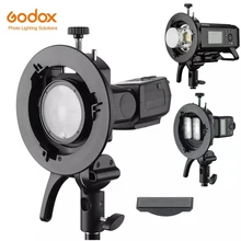 Godox S2 Speedlite Bracket S1 Bijgewerkt S-Type Bowens Flash Houder Voor Godox V1 V860II AD200 AD400PRO TT600 snoot Softbox