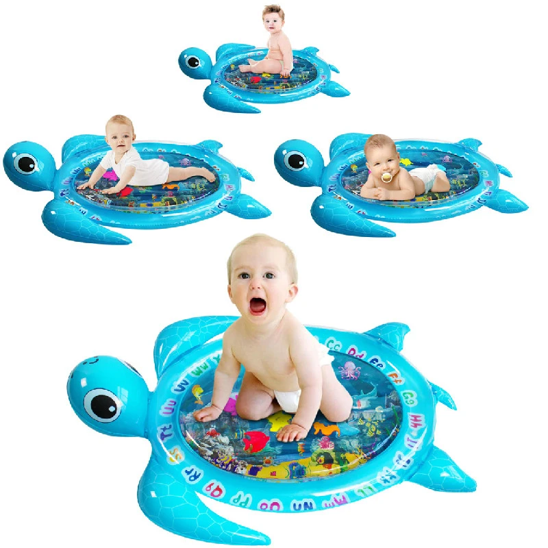 turtle tummy time mat