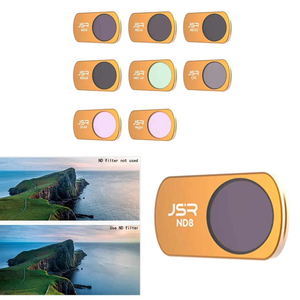 Фильтры для объективов ND для DJI MAVIC Mini PRO CPL ND8 ND16 ND32 ND64 PL набор фильтров для объективов камеры для DJI Mavic аксессуары