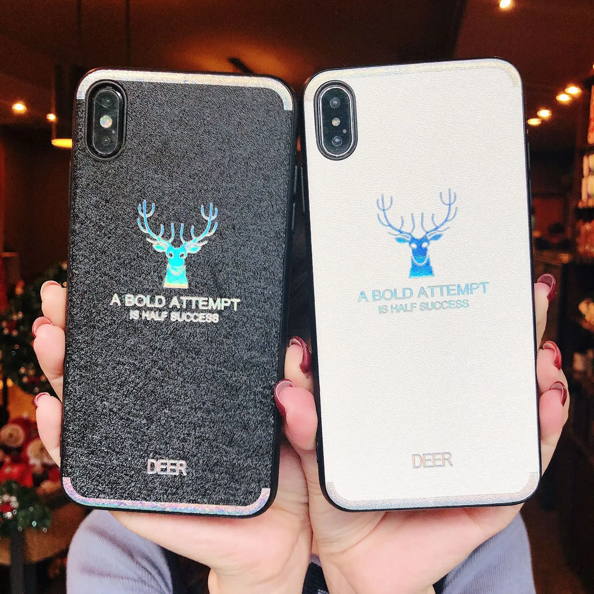 Роскошный модный слоган с покрытием + красочный чехол для телефона лосем iPhone 11 Pro