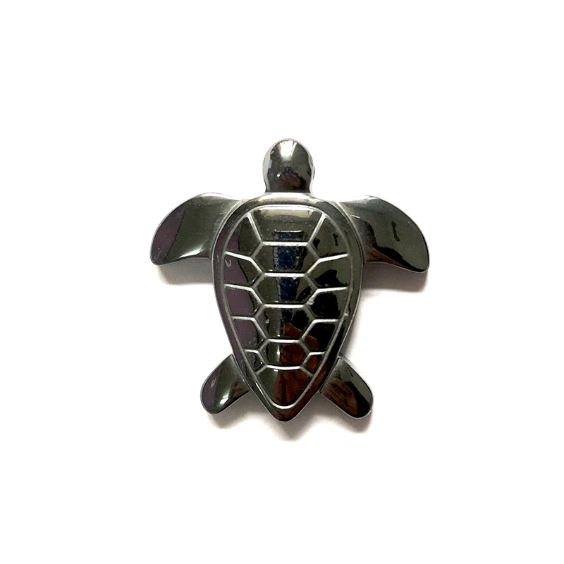 Natural Stone Hematite Animal Tortoise Necklace Charms Bracelets Jewelry DIY Making Turtle Fashion Necklaces 2020 Woman Men 6