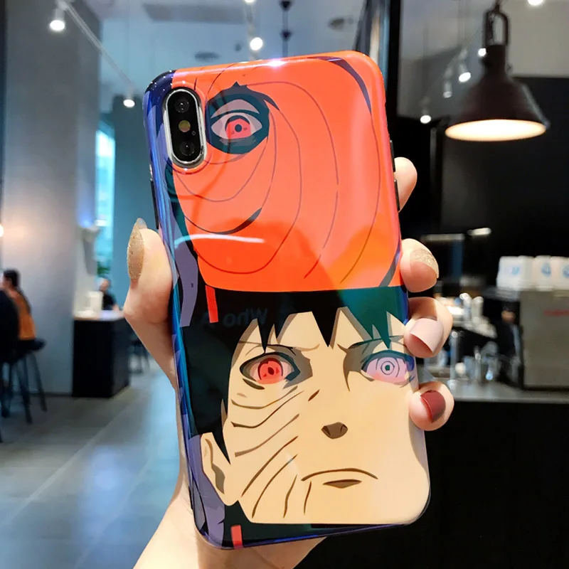 16 Учиха сасуке Шаринган чехол для iPhone 11 pro 6 6s 7 8 plus X XR XS Max чехол для телефона s Япония Аниме Наруто манга ТПУ чехол - Цвет: 16
