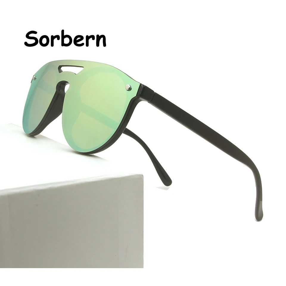Новые стильные круглые мужские Солнцезащитные очки женские фирменные очки для вождения очки с зеркальным покрытием солнцезащитные очки для мужчин тренд мужские очки Gafas