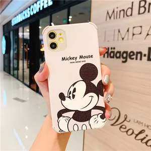 Image 4 - Disney original mobile phone case for iPhone12/11 pro/xsmax silicone protective cover