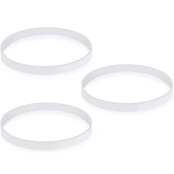 

3PCS Seal Rubber Seal Spare Seal Spare Part Compatible for Nutri Ninja 6/7 Fins Blade Blender Mixer (Ø 10cm)