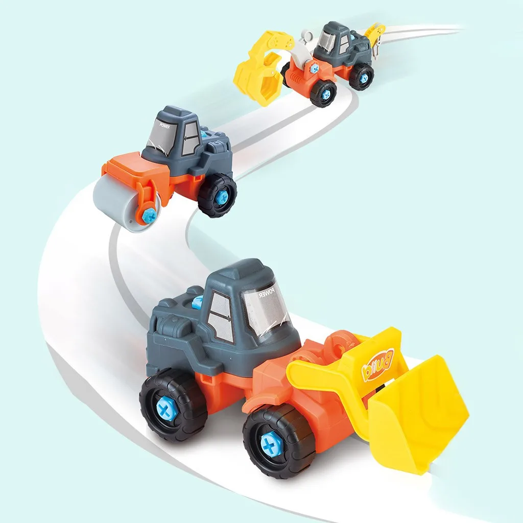 3D Строительные блоки DIY Головоломка креативная электрическая дрель винт головоломка обучающая игрушка 3D Строительные блоки DIY Головоломка Прямая поставка