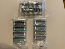 4 unids/lote cuchillas de afeitar 5 capa de hojas de afeitar para Gilettee de energía de fusión de afeitar cuchillas Gillette Proglide máquina