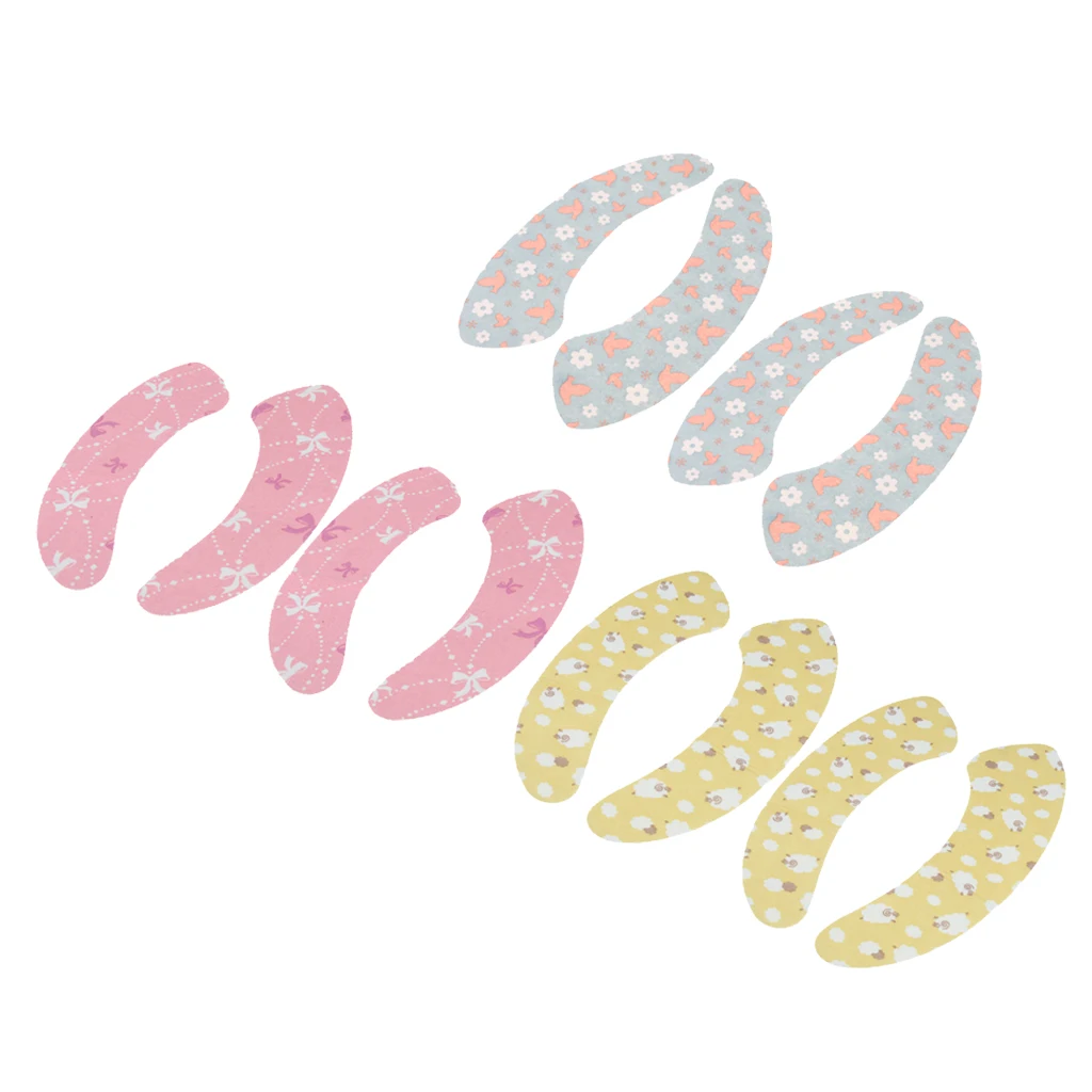 2Pairs, Self-adhesive Washable Toilet Seat Cover Universal Cushion Pad