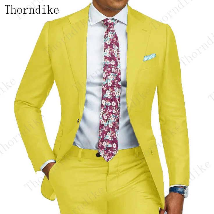 suits11 Мужской костюм, новинка, мужские костюмы с длинным рукавом, театральный смокинг для мужчин, для свадьбы, выпускного, красный, желтый, синий и зеленый - Цвет: suits11