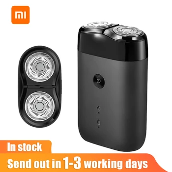 

Xiaomi Mijia Men Electric Shaver Razor USB Rechargable Mini Electric Beard Trimmer Smart Shaving Machine