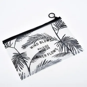 

New Fashion PVC Makeup Transparent Zipper Pouch Pencil Pen Case Cosmetic Bag Clear Toiletry Holder