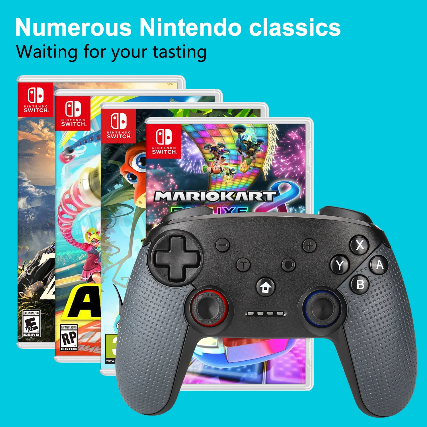 Беспроводной игровой контроллер для Nintendo переключатель контроллер Bluetooth геймпад для Ns переключатель контроллер Bluetooth джойстик