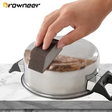 Magia esponja escova prato vasos de lavagem escova ferrugem manchas de sujeira tigela vaso de lavagem limpeza da cozinha do agregado familiar acessórios