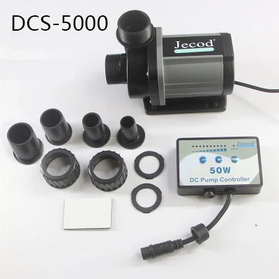 JEBAO DCS2000 DC2000 погружной водяной насос W/умный контроллер аквариум с морской водой пони DC насос eco аквариум 110V 220V - Цвет: DCS-5000