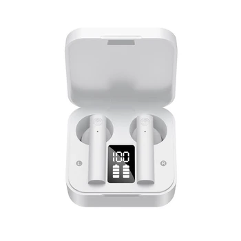 

Bluetooth 5.1 TWS Earphone Wireless Press Earbuds Headset LED Display 1500MAh Charge Case for Smart Phone