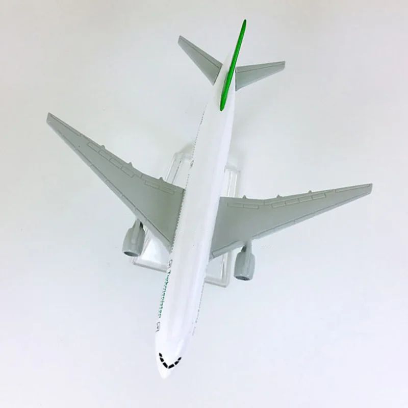 16 см игрушечные модели самолетов air turkmenia airlines Boeing B777 модель самолета литой под давлением пластиковый сплав самолет подарки для детей