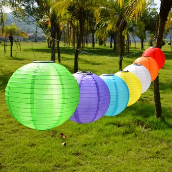 

Landscape Lighting Garden Waterproof outdoor solar fairy lights LED festival lanterns hanging China celebration lamp 7colors