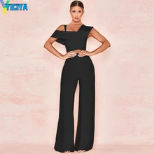 

2021 Summer Two Piece Set Tracksuit Women Tops Wide Leg Pants Set 2 Pieces Set Tops +Pant Club Party Bodycon Bandage Orange Set
