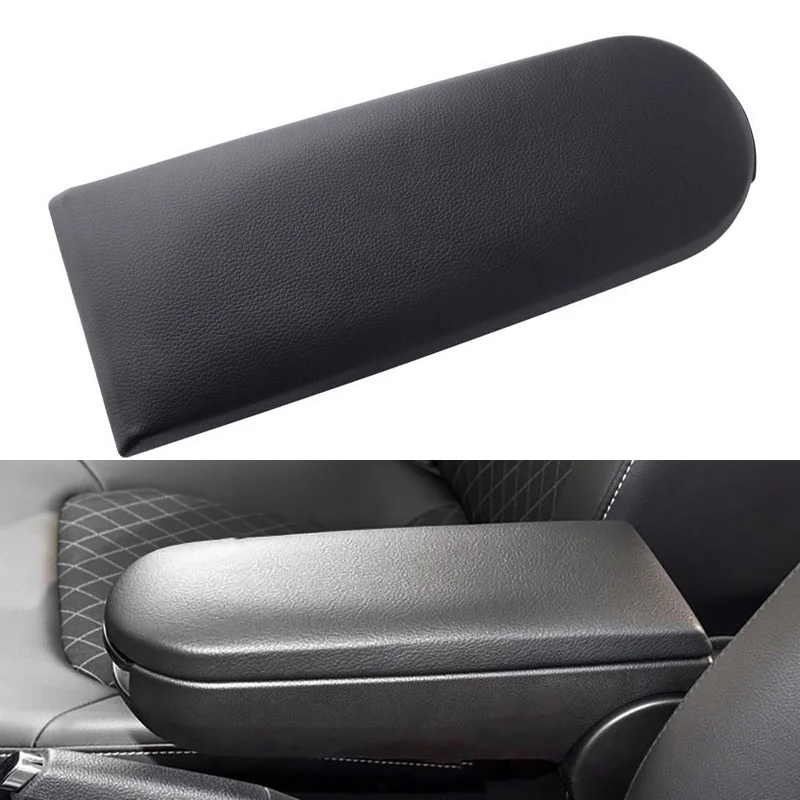 Gray Console Center Armrest Arm Rest Cover Lid For VW Bora Passat Beetle Jetta
