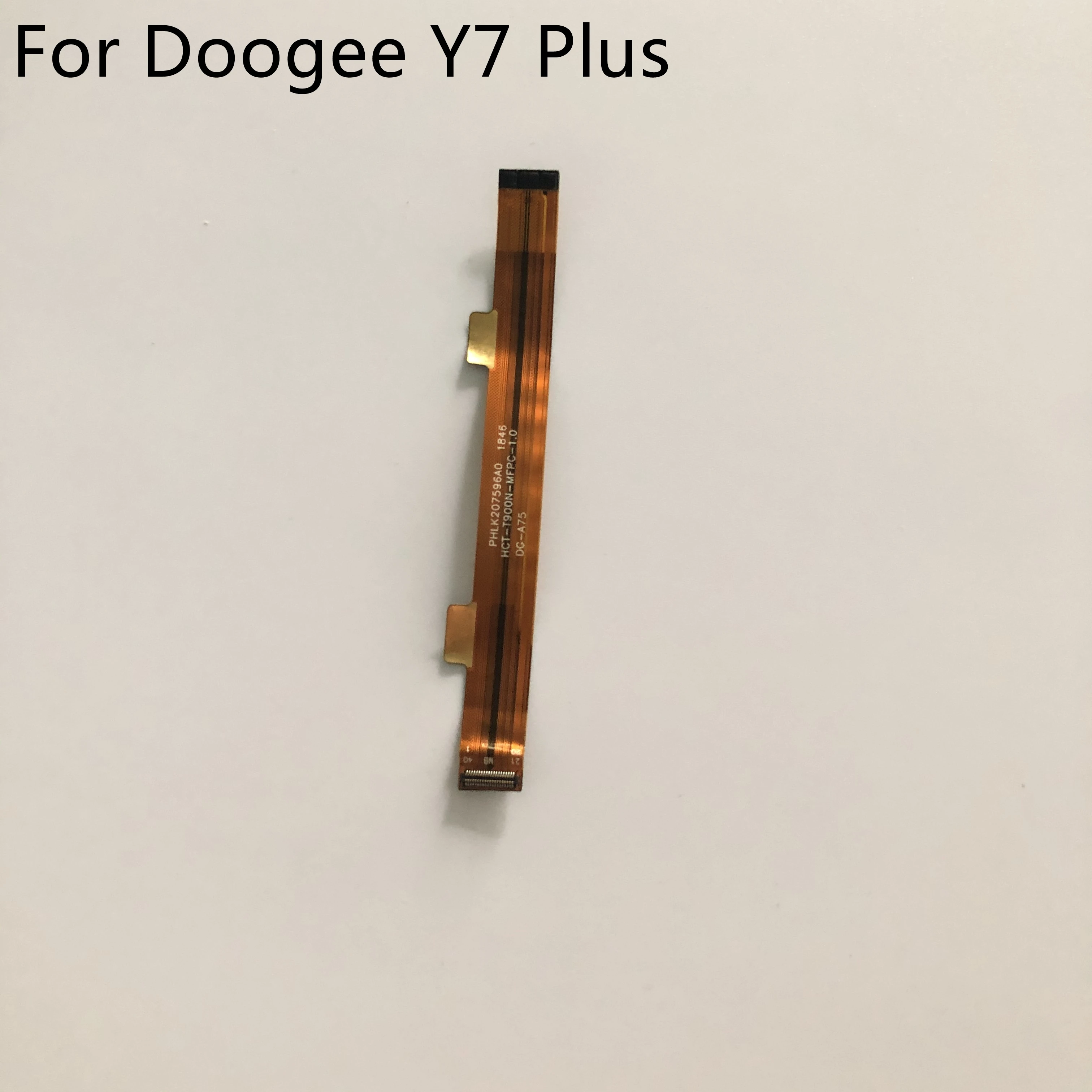 DOOGEE Y7 Plus используется USB плата для зарядки материнская FPC Для MTK6757 Восьмиядерный 6