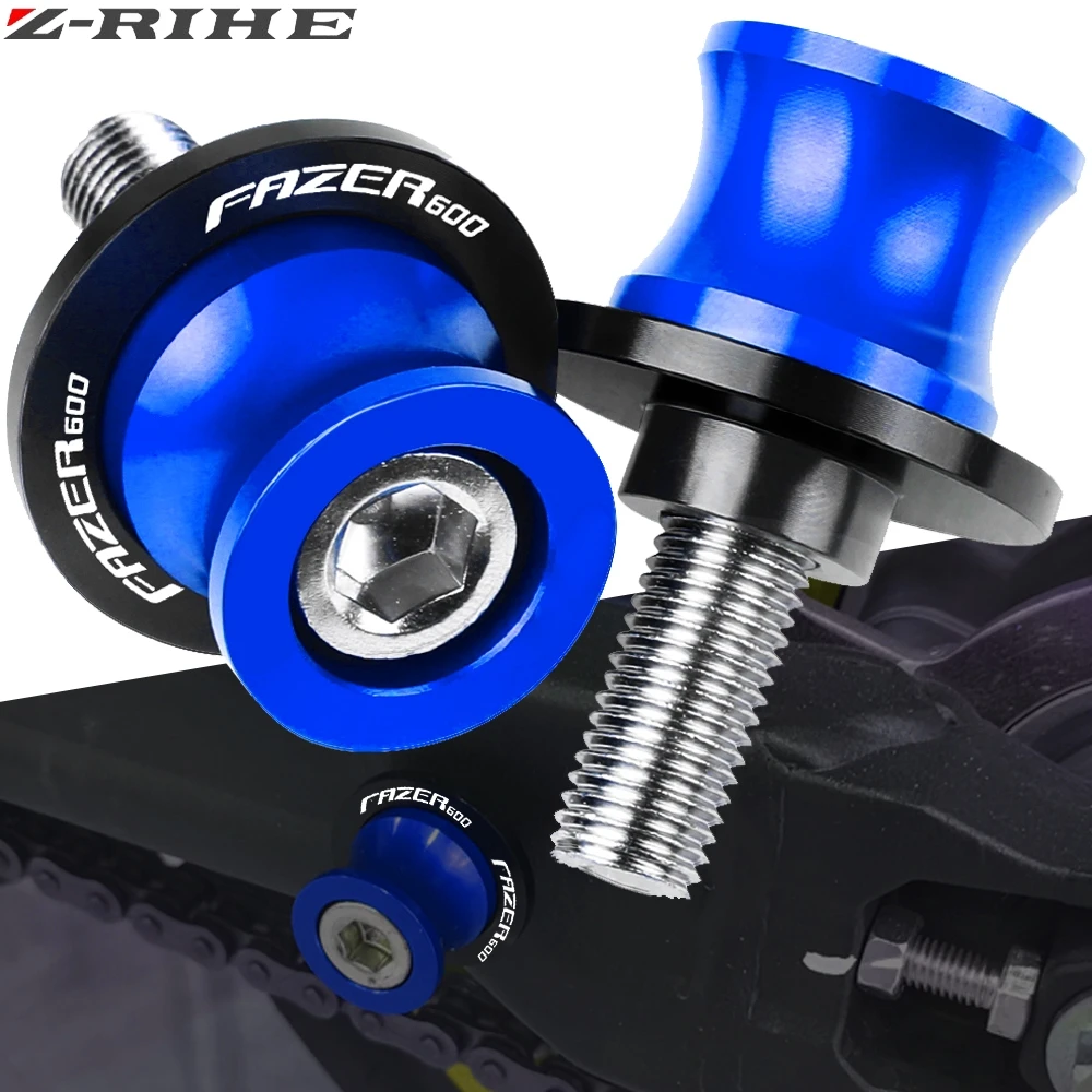 

For Yamaha FAZER600 FAZER 600 1998 199 2000 2001 2002 2003 Motorcycle accessories Aluminum Swingarm Spools slider stand screws