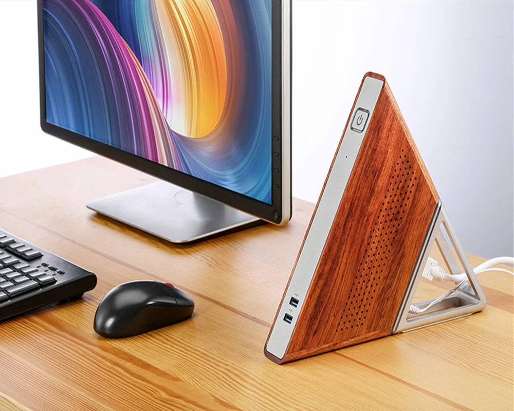 Острый угол AA-B4 DIY Мини ПК Intel Apollo Lake N3450 8GB ram 64GB EMMC+ 128GB SSD 2,4G 5,8G WiFi 1000Mbps BT4.0 PK PIPO X10PRO