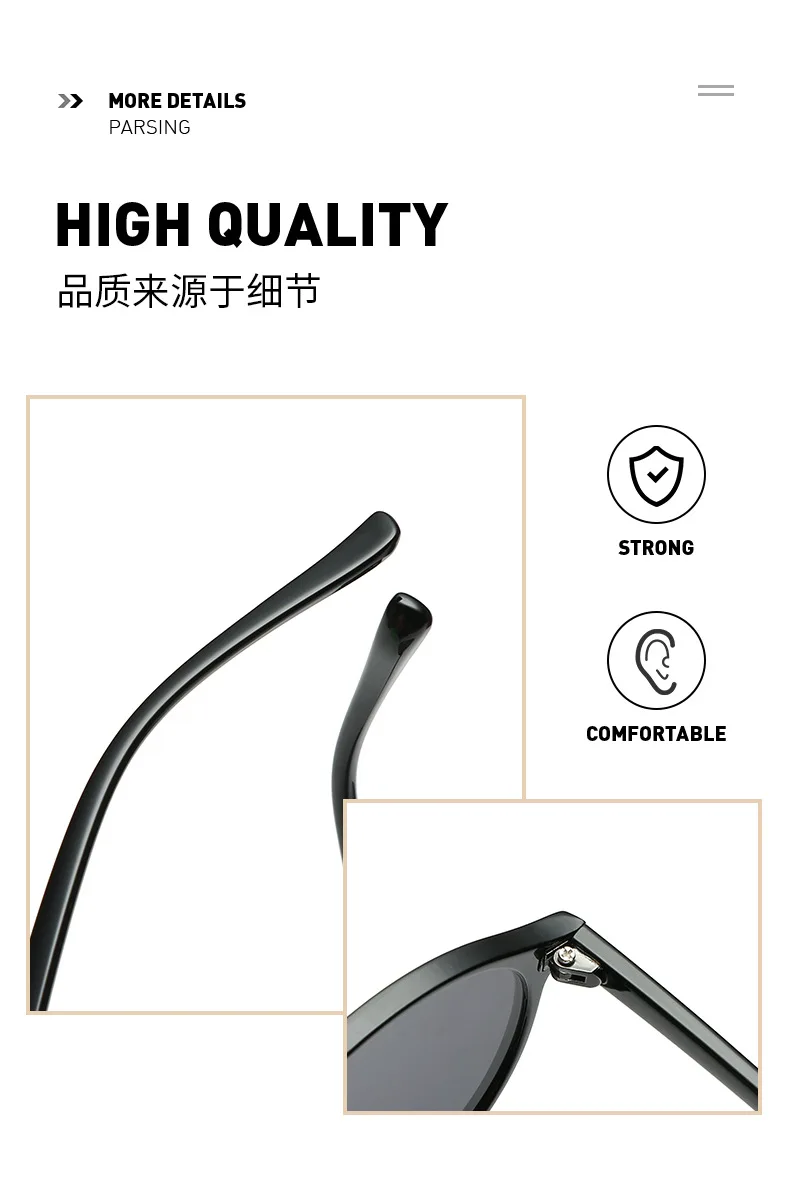 New Round Mirrored Sunglasses Ladies Shades For Women Men Retro Round Glasses Small Round Clear Red Black Male Eyewear Uv400 NX