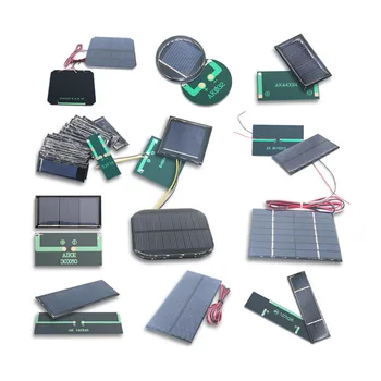 

4V 5.5V 5V 6V 7V 10V 12V Mono/polycrystalline solar panel battery module Epoxy board PET power generation board model