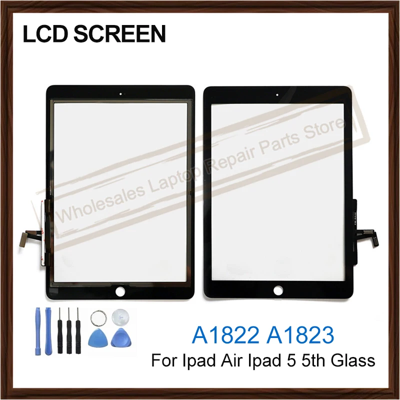 Новый A1822 A1823 сенсорный экран для Ipad 5 5-й дигитайзер передняя стеклянная панель 2017