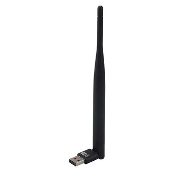 

AC600 USB Wireless speed 5DB Antenna Wifi Dongle Adapter 433+150Mbps Dual Band 2.4/5Ghz Network Card