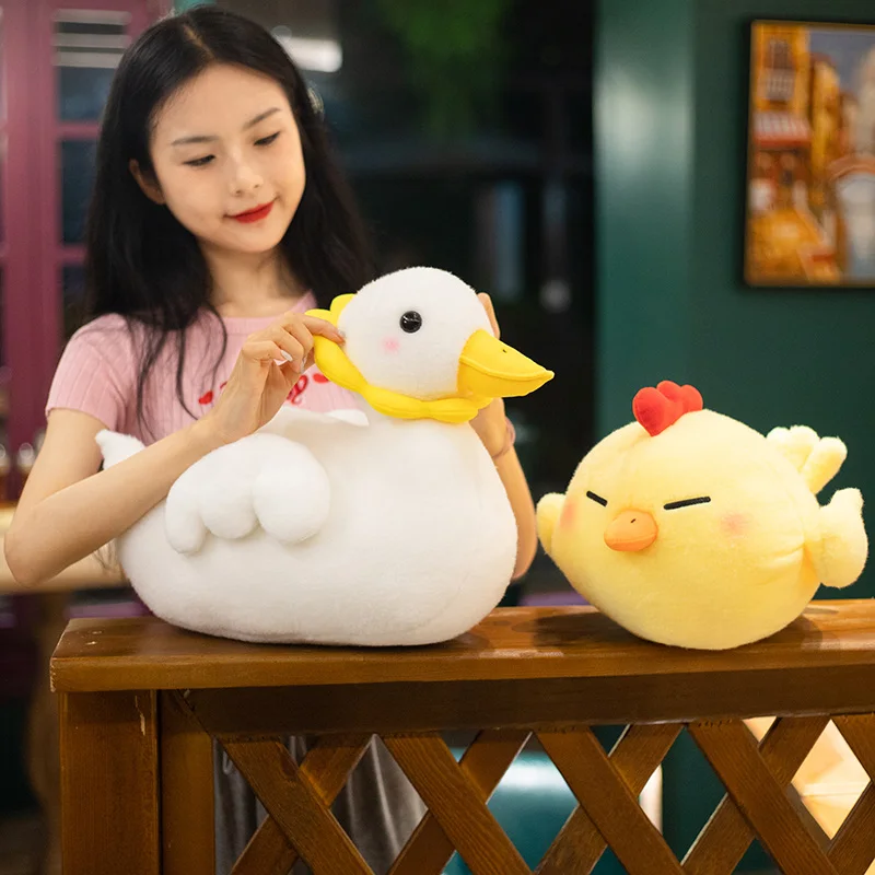

New Nice Simulation Cole Duck Plush Toy Cute Animal Popular Stuffed Chick Dolls Fashion Kids For Girls Birthday Christmas Gift