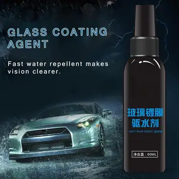

New 60ML Car Front Windshield Anit-fog Spray Anti-Rain Agent Waterproof Rainproof Car Rear-View Mirror Window Glass Coating