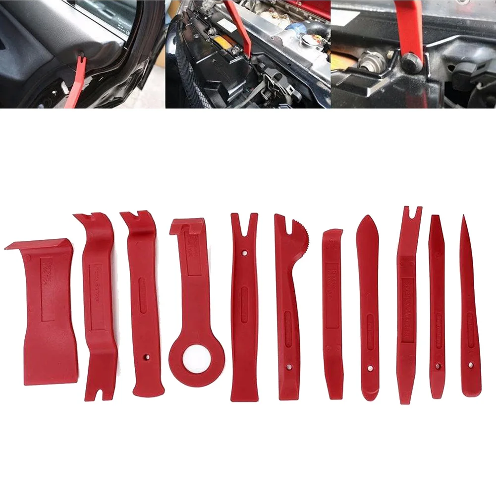 

1 Set New Car Automatic Door Panel Window Interior Decor Clip Removal Tool Kit